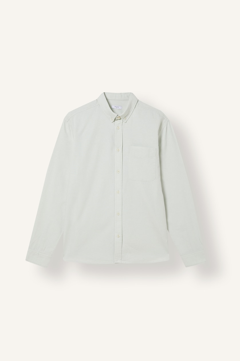 MESHKUJ Aqua 100% Cotton Regular Fit Oxford Basic Polo Shirt