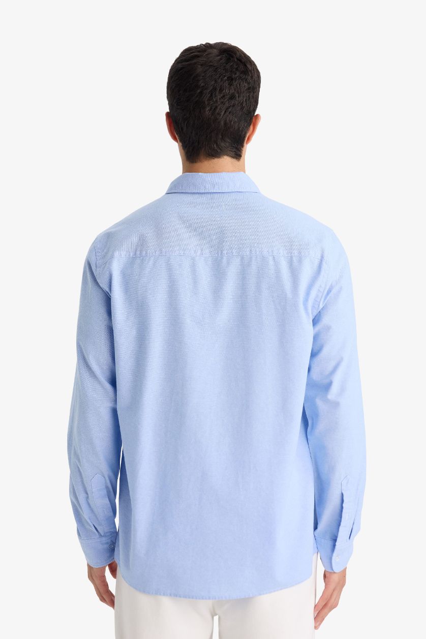 MAN Blue قميص قطن 100%