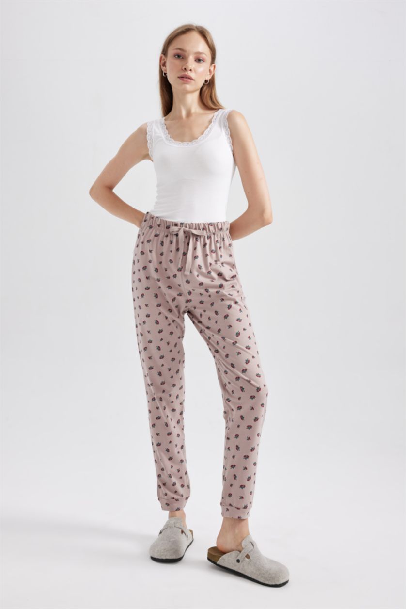 WOMAN Vison Regular Fit Knitted Bottoms