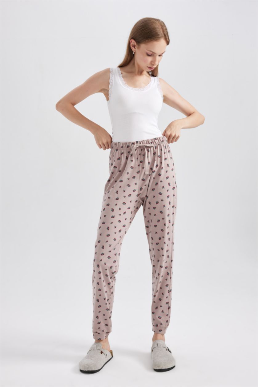 WOMAN Vison Regular Fit Knitted Bottoms