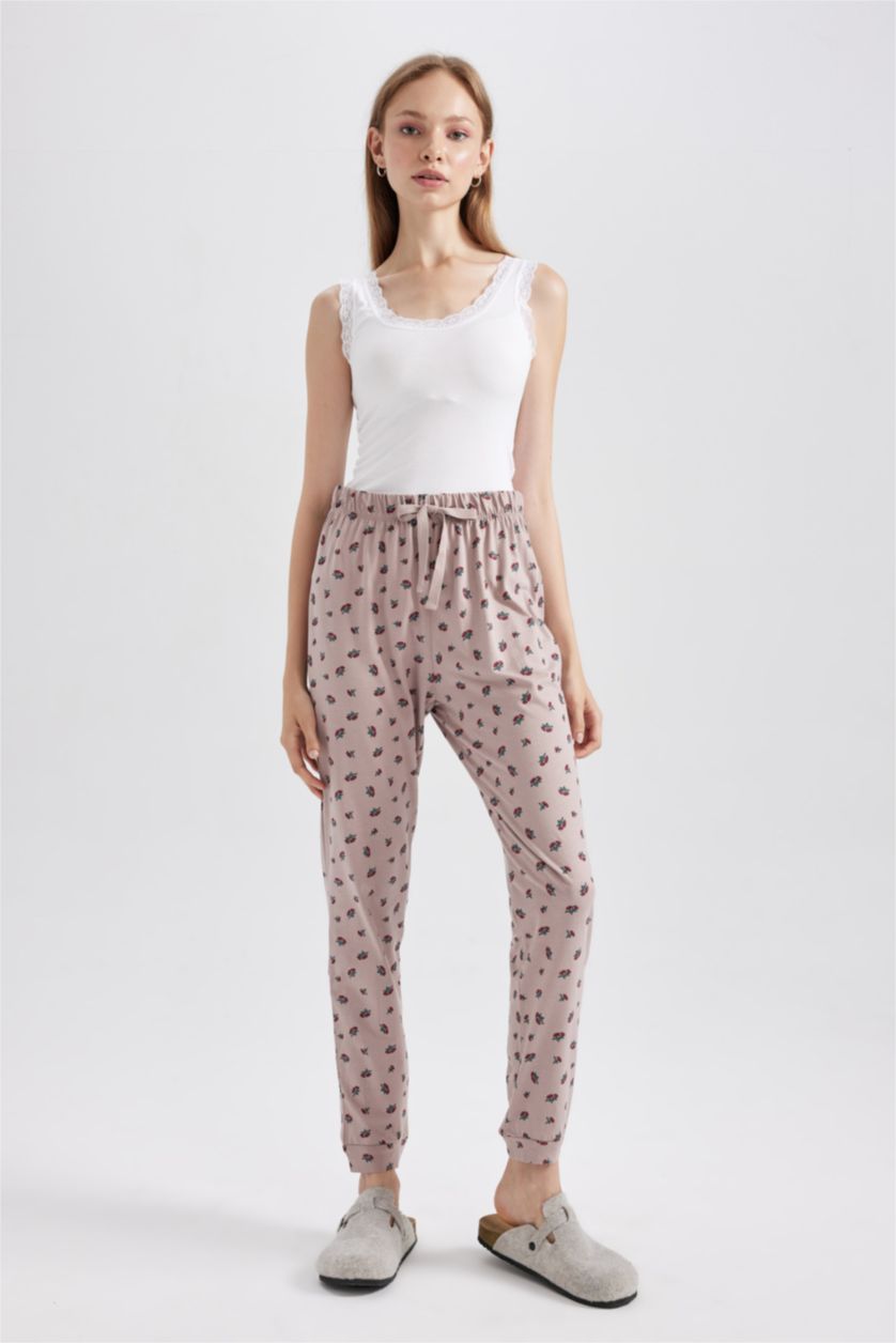 WOMAN Vison Regular Fit Knitted Bottoms