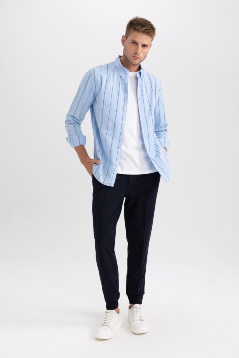 MAN NAVY jogger Trousers