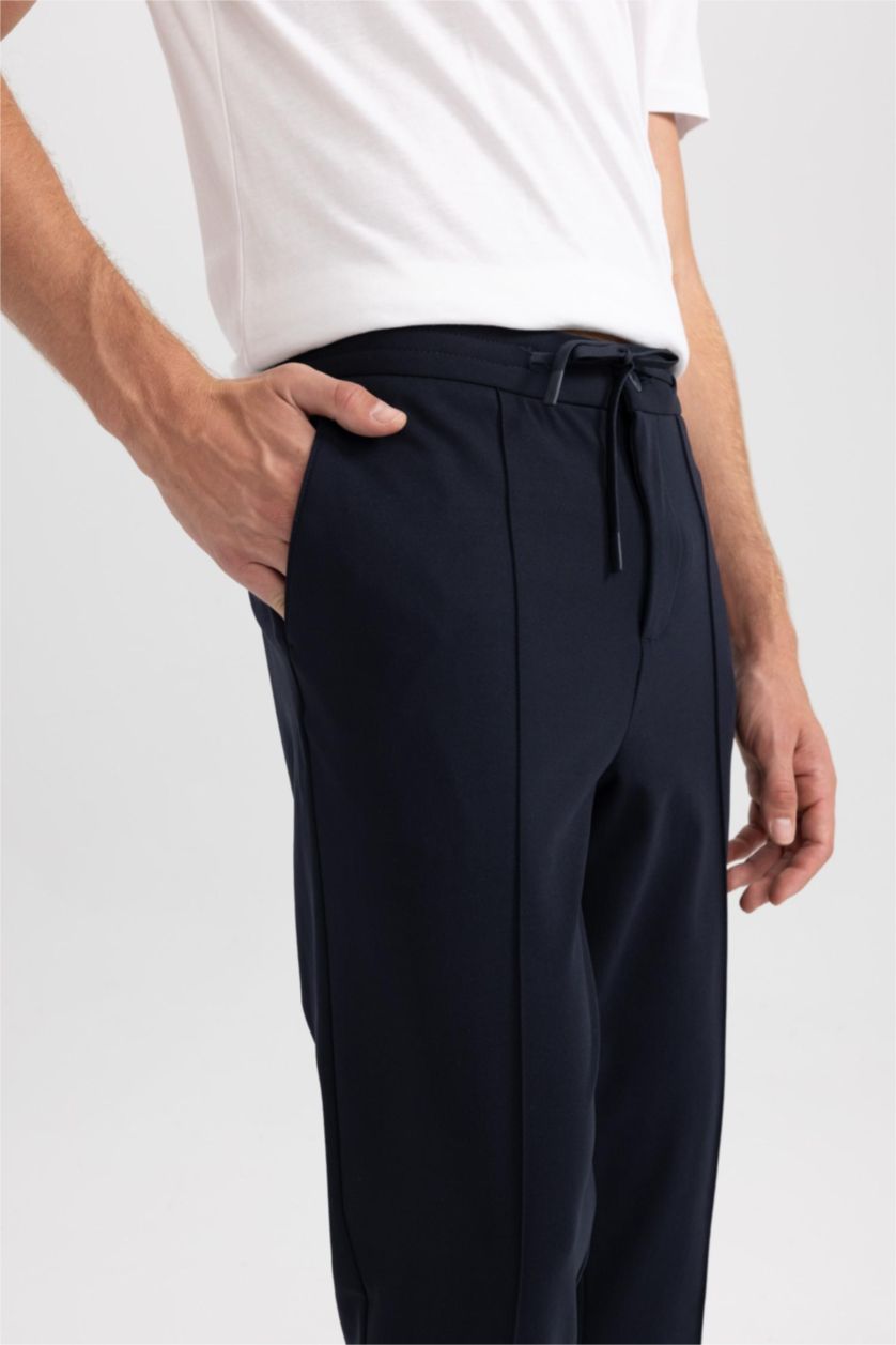 MAN NAVY jogger Trousers
