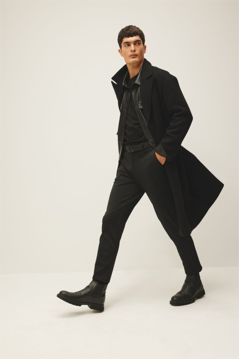 MAN Black Jogger All Way Stretch Trousers