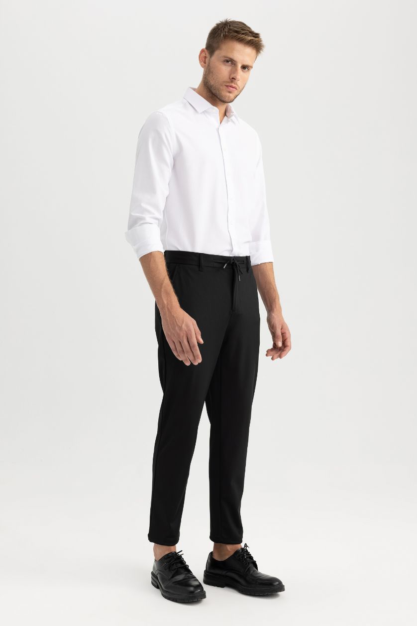 MAN Black Jogger All Way Stretch Trousers