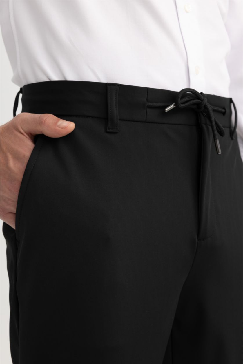 MAN Black Jogger All Way Stretch Trousers