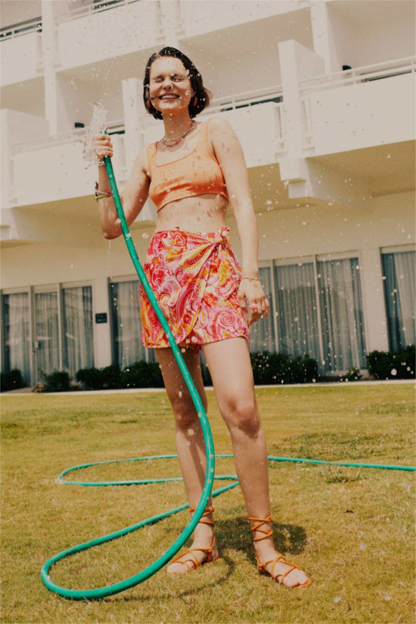 FEMME Rose Short Large Viscose