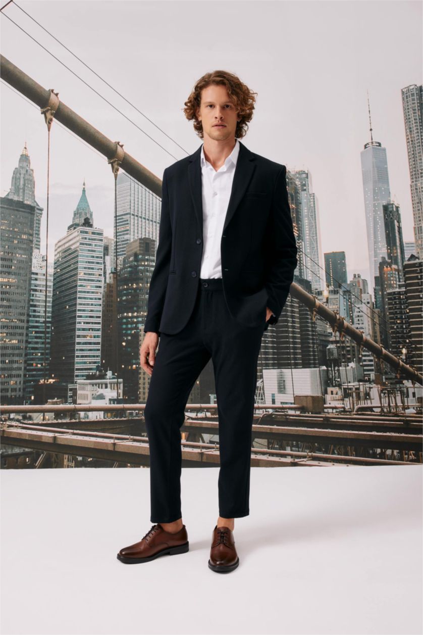 MAN Black Jogger All Way Stretch Trousers