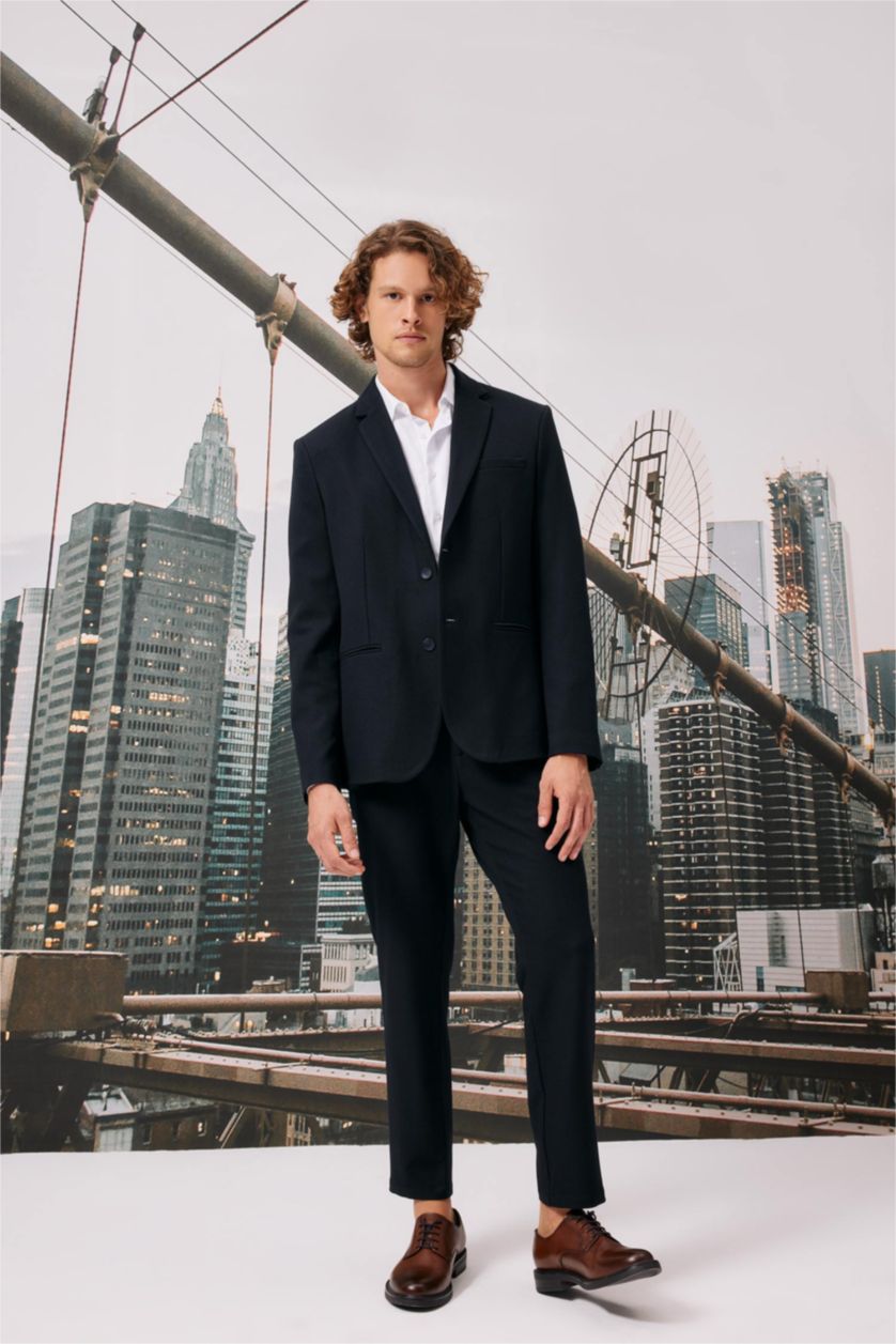 MAN Black Jogger All Way Stretch Trousers