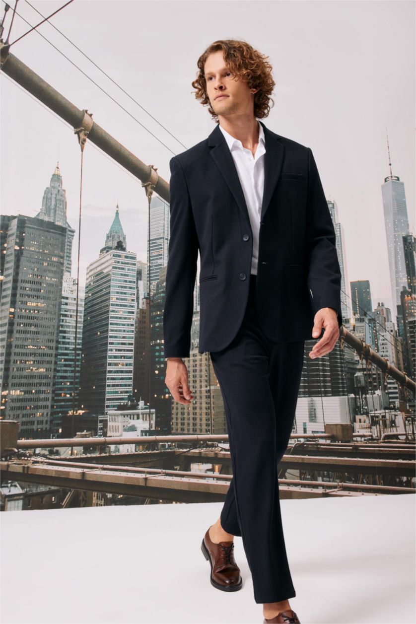 MAN Black Jogger All Way Stretch Trousers