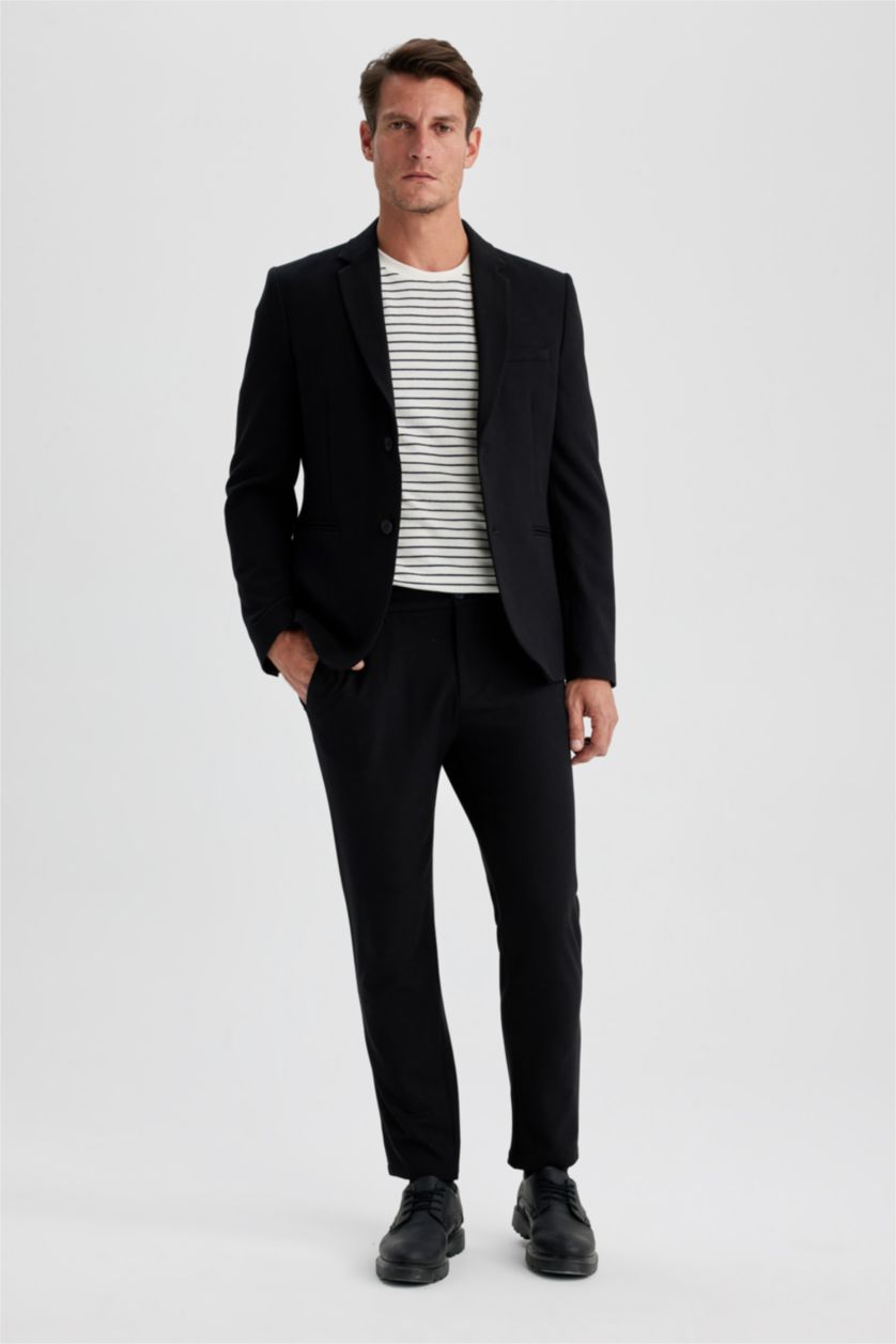 MAN Black Jogger All Way Stretch Trousers