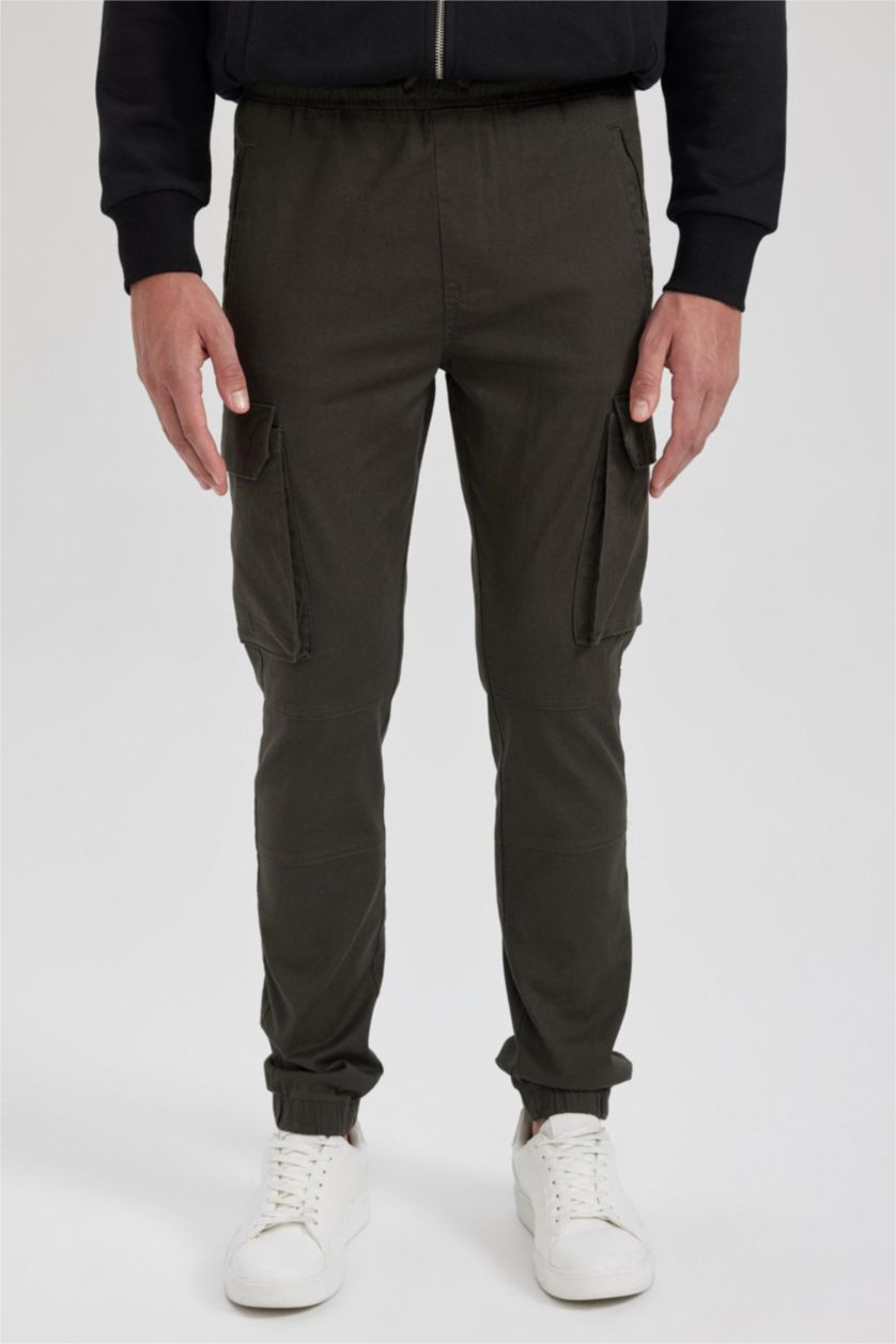 Ерлер хаки слим пішімі Шалбар