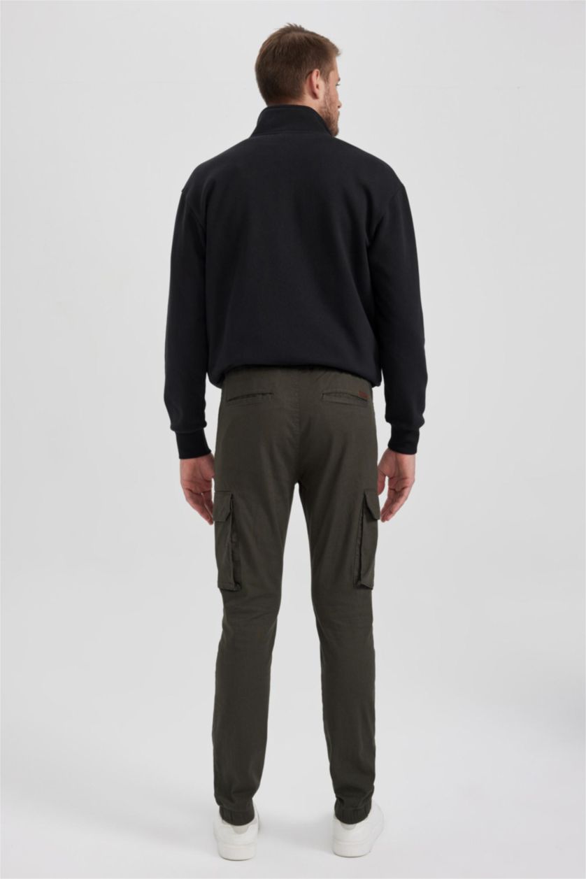 Ерлер хаки слим пішімі Шалбар