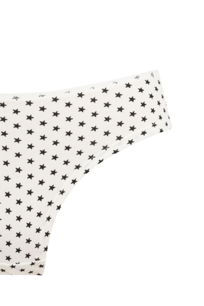 Kadın Siyah Fall in Love 3'lü Paketli Slip Bra