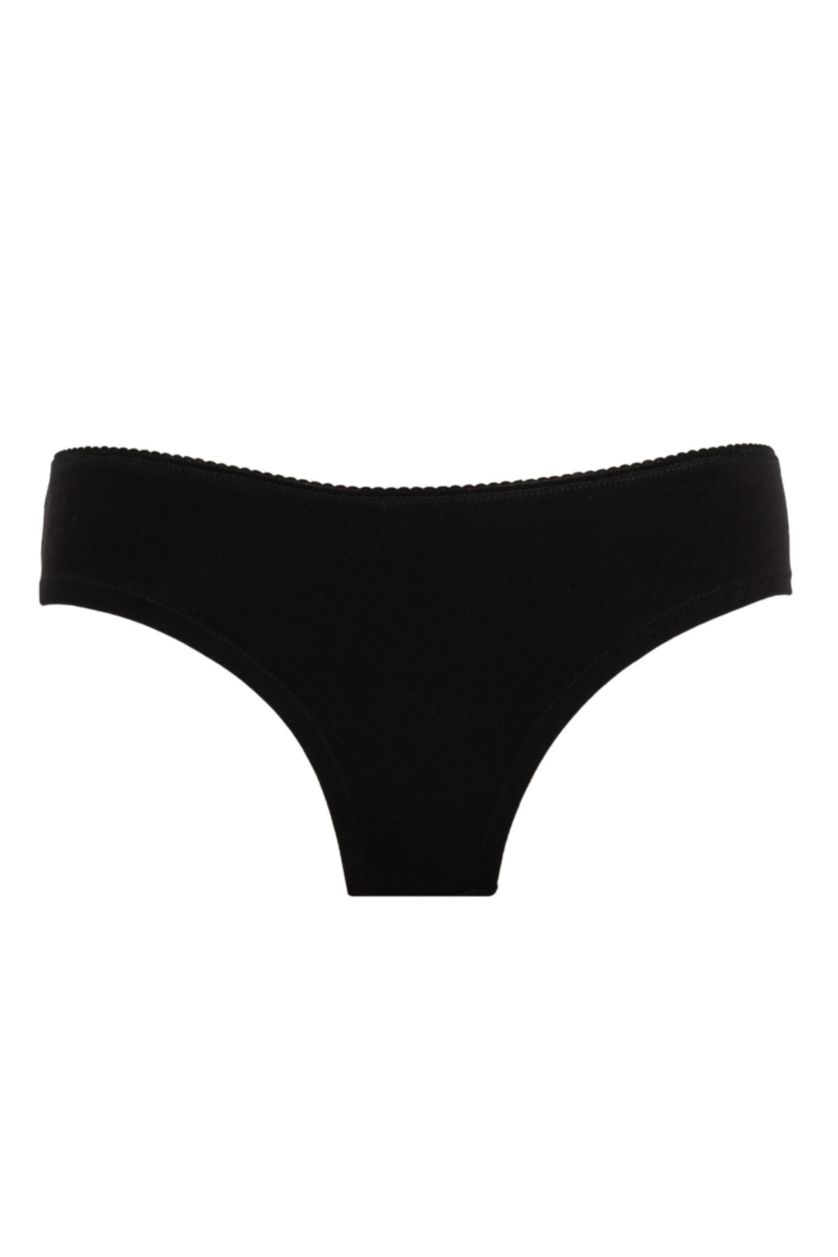 Kadın Siyah Fall in Love 3'lü Paketli Slip Bra