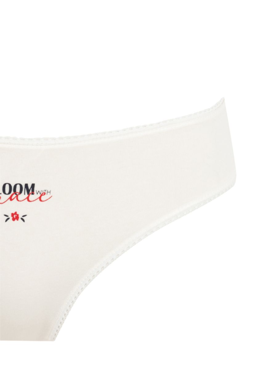 WOMAN NAVY 5 Piece Panties Set