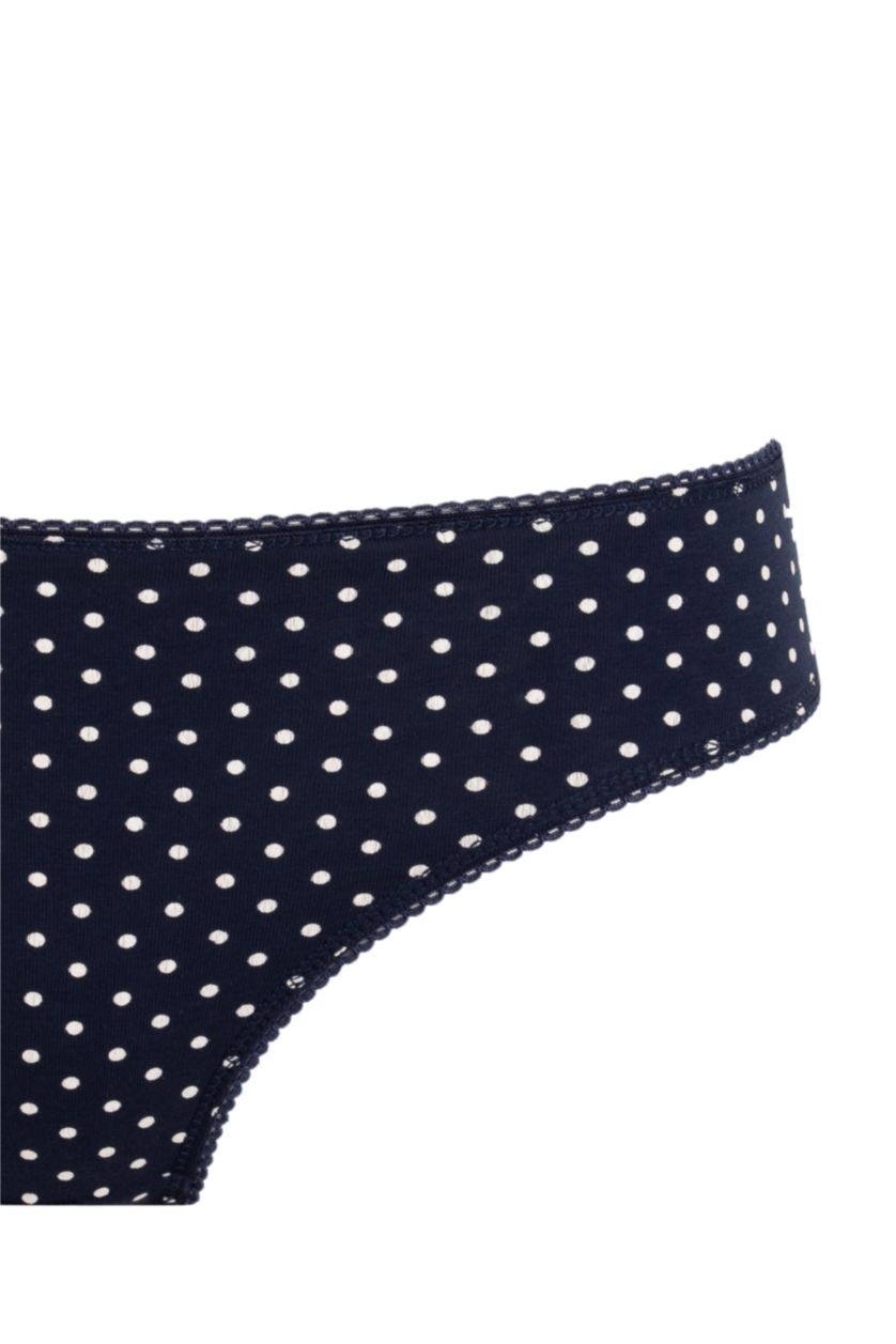 WOMAN NAVY 5 Piece Panties Set