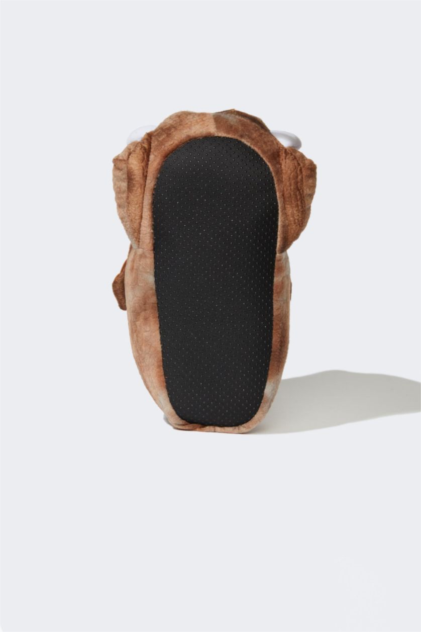 HOMME Marron Pantoufles à Semelle Plate pour Homme