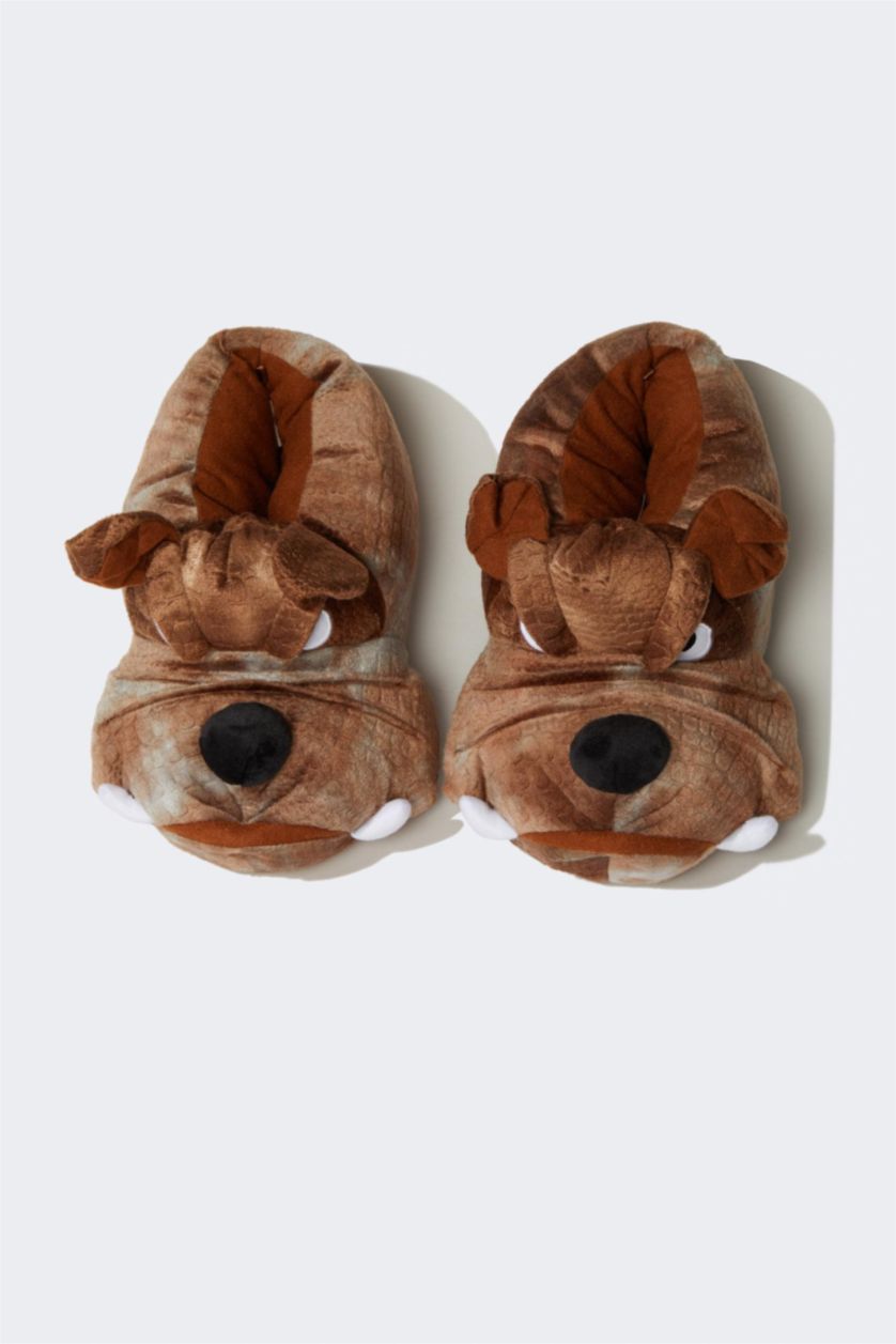 HOMME Marron Pantoufles à Semelle Plate pour Homme