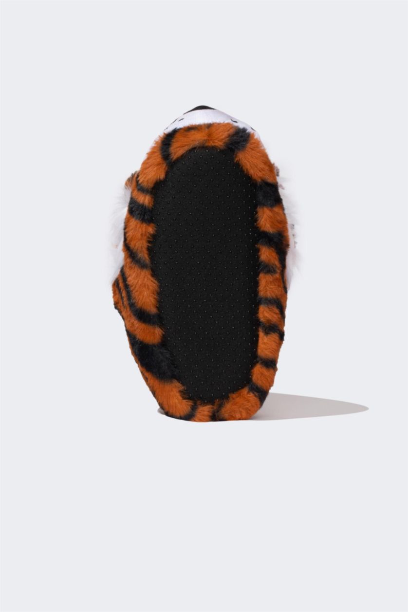 BOYS & TEENS Brown Boy Flat Sole Slip On Home Boots