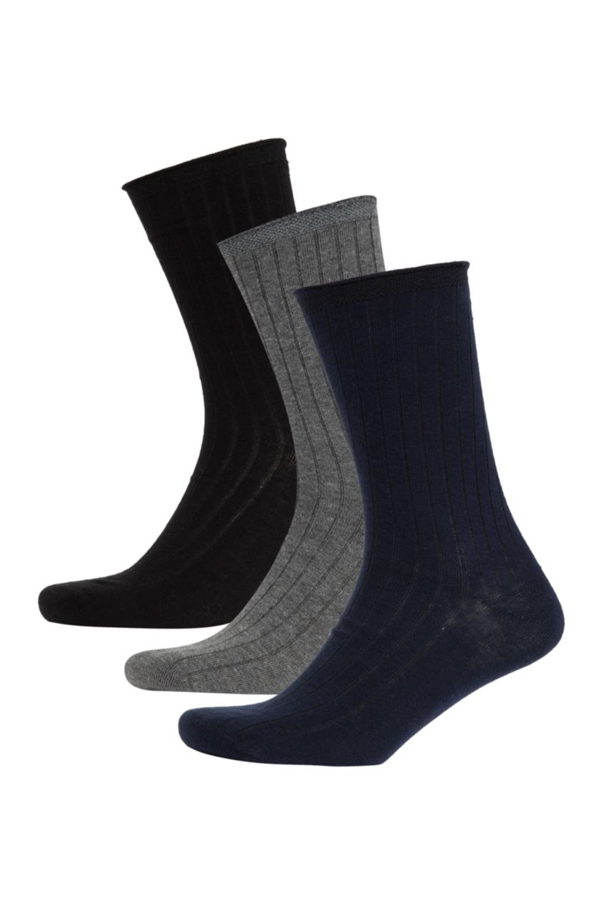 رجال Karma جوارب طويلة قطن اولادي - 3 قطع