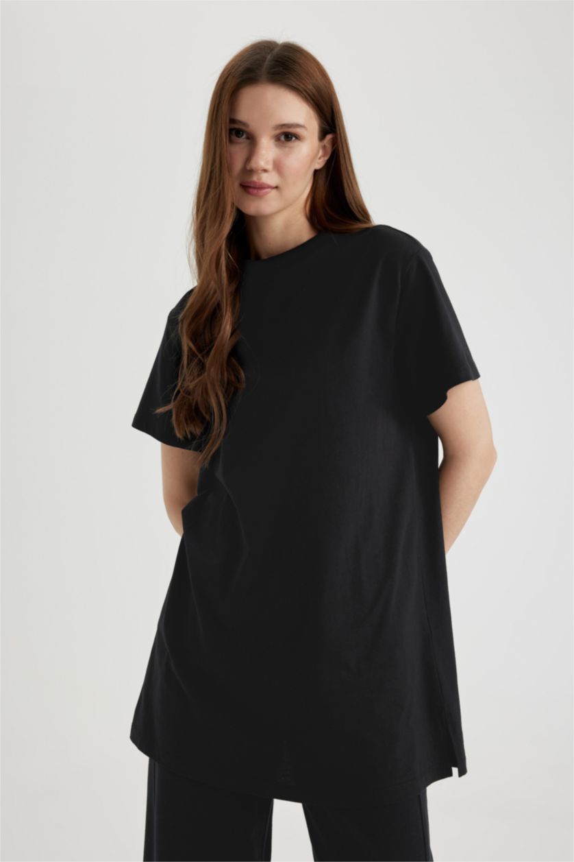 FEMME Noir Coupe Régulière