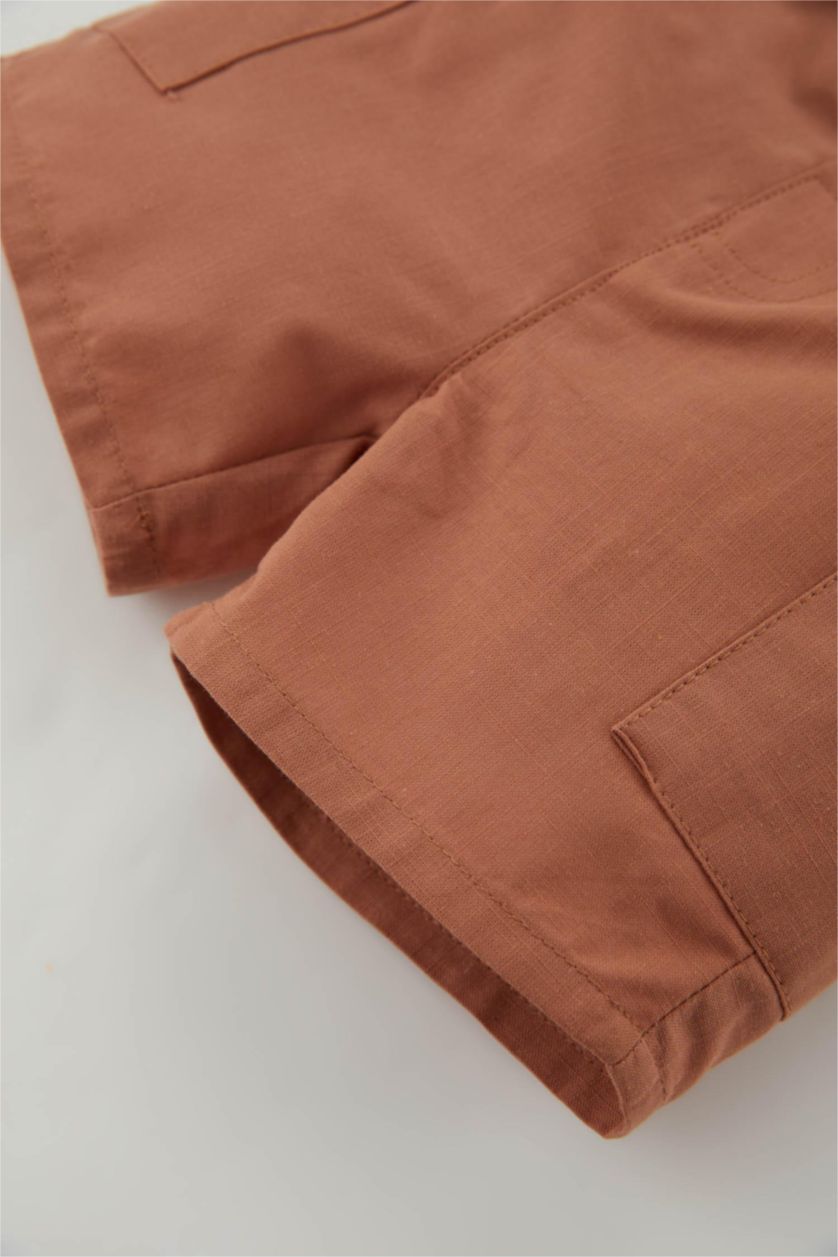 ХЛОПЧИК Візон Шорти стандартного крою еластичний пояс для малюків хлопчиків