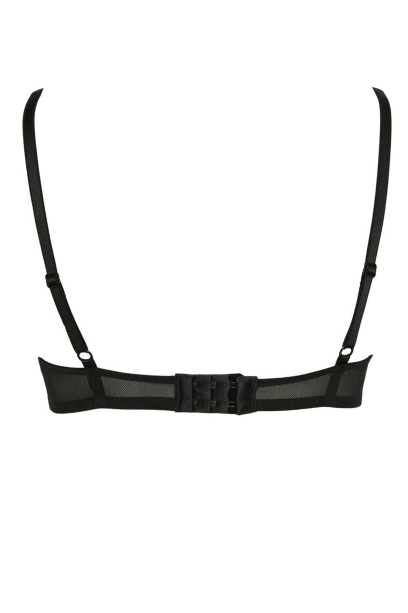 WOMAN Black Full Lace Bra