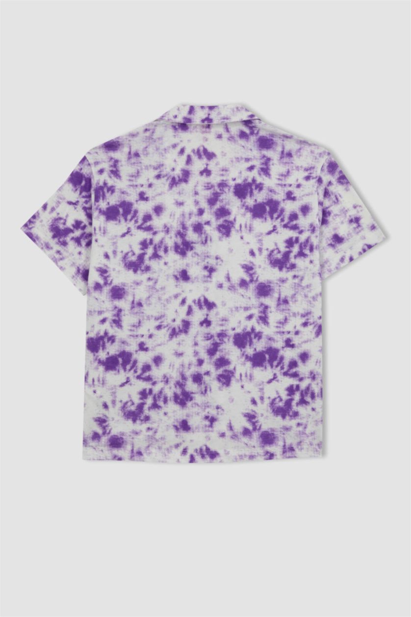 Woman Ecru Regular Fit Shirt Collar Knitted Tops