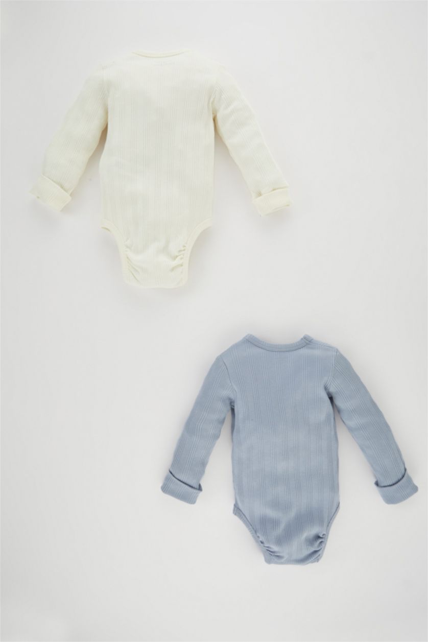 طفلة صغيرة بيج فاتح سالوبيت بيبي اولادي مضلع - قطعتين