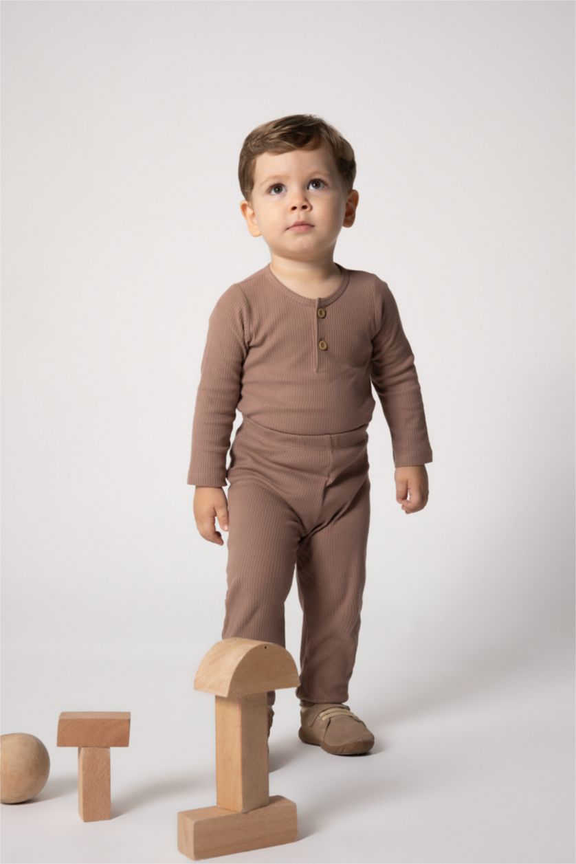 BABY GIRL Vison Baby Boy 2 piece Long Sleeve Long Sleeve Snap Body