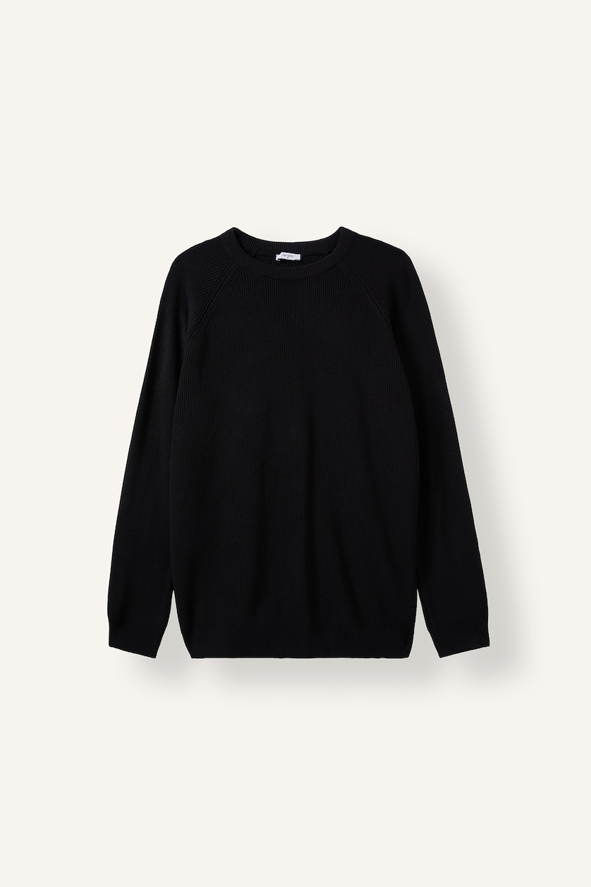 Men NAVY Standard Fit Knitwear Pullover