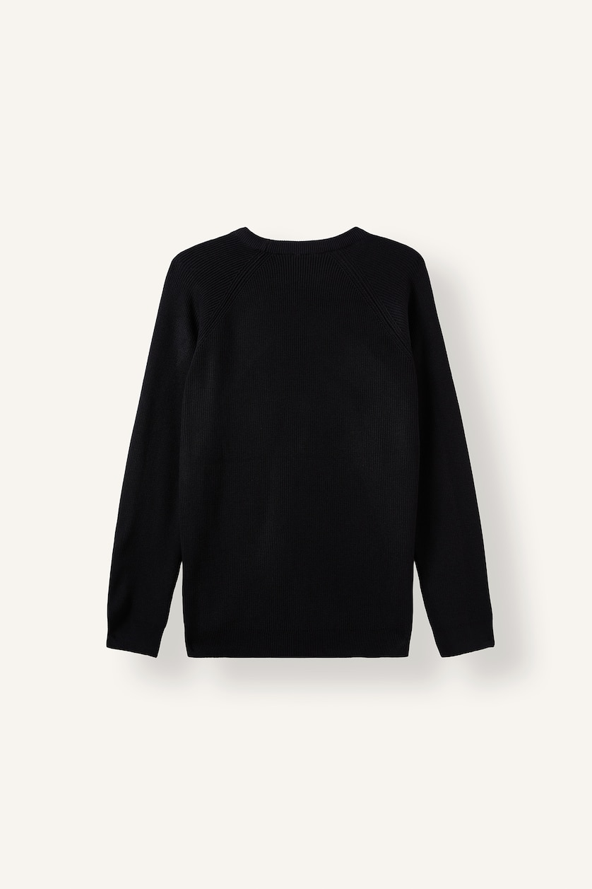 Men NAVY Standard Fit Knitwear Pullover