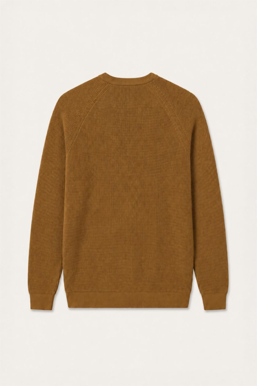 رجال أصفر Standard Fit Knitwear Pullover