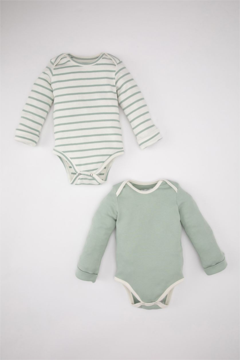 BABY GIRL Mint سالوبيت مضلع قصة عادية