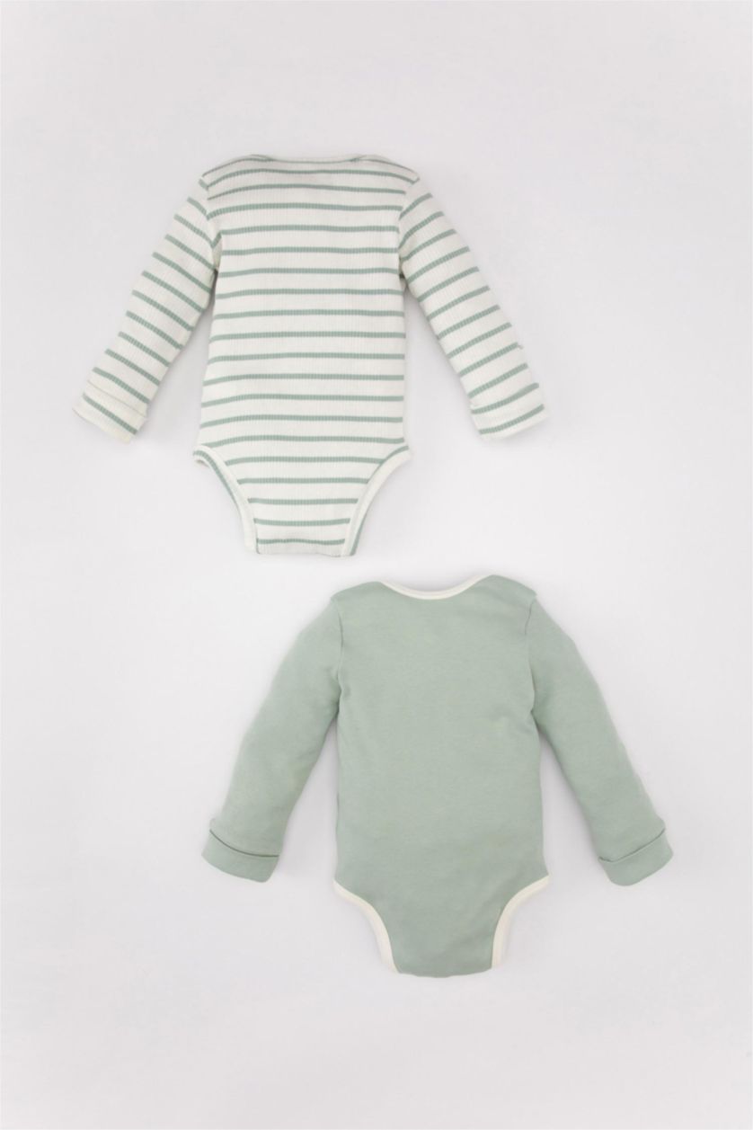 BABY GIRL Mint سالوبيت مضلع قصة عادية