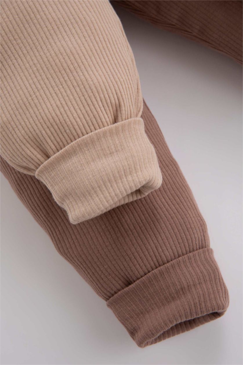 BABY BOY Beige 2 piece Regular Fit Trousers