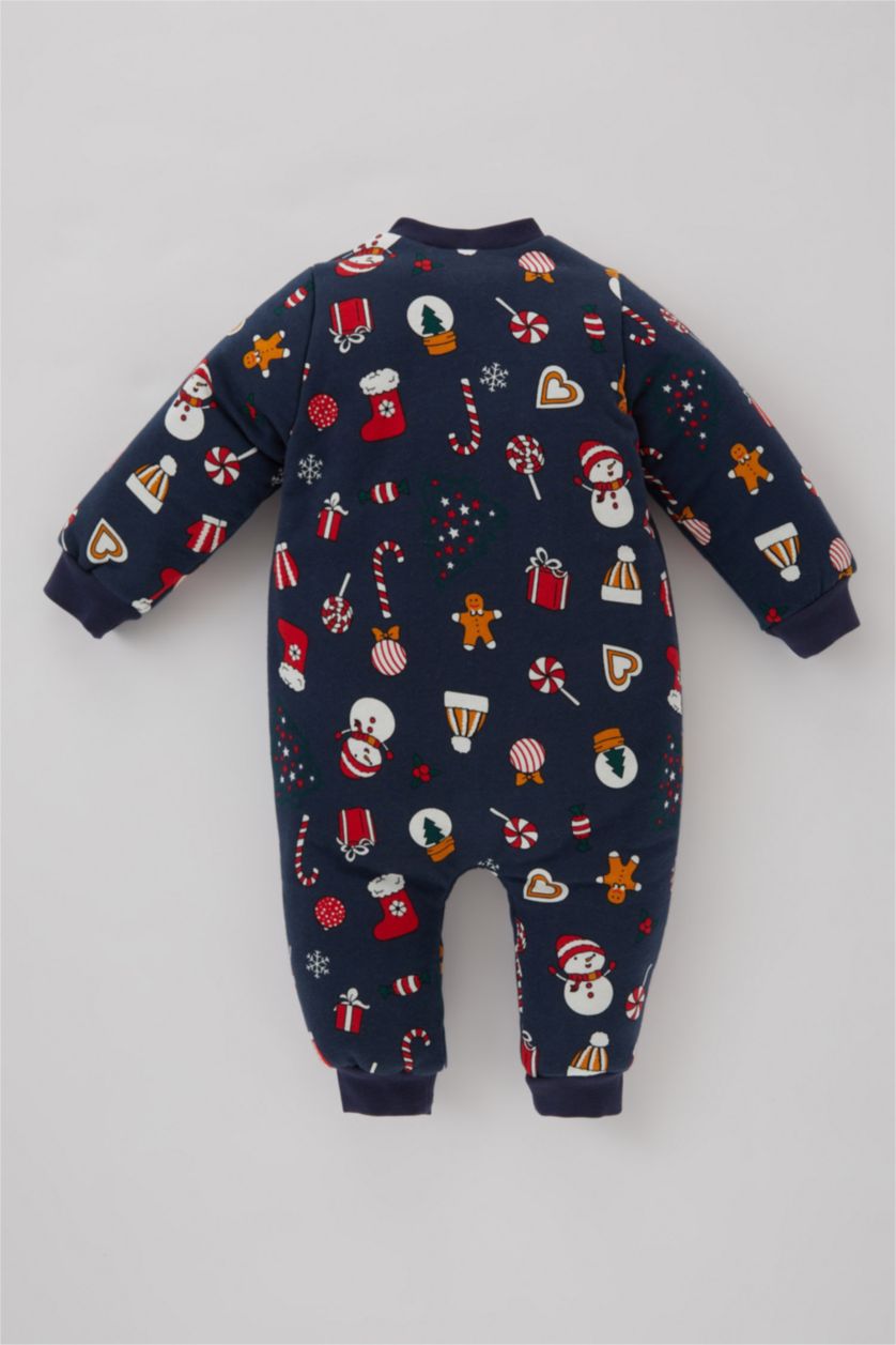 BABY GIRL NAVY جمبسوت ممشط قصة عادية