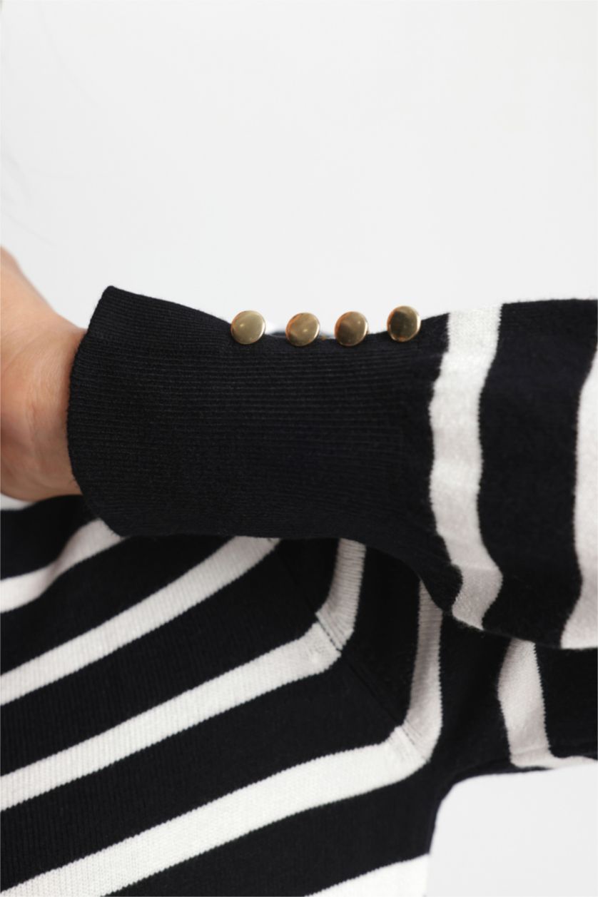 WOMAN Black Regular Fit Pullover
