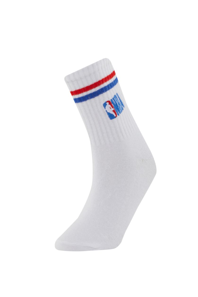GARÇONS Karma Chaussettes Longues Coton NBA Current Teams Pour Garçon - 2 Paires