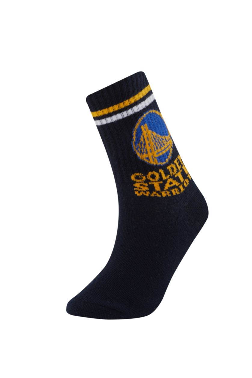 GARÇONS Karma Chaussettes Longues Coton NBA Current Teams Pour Garçon - 2 Paires