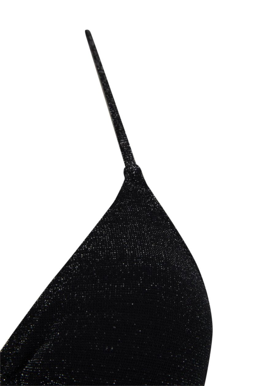 Woman Black Bikini Top