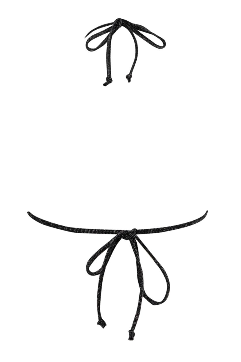 Woman Black Bikini Top