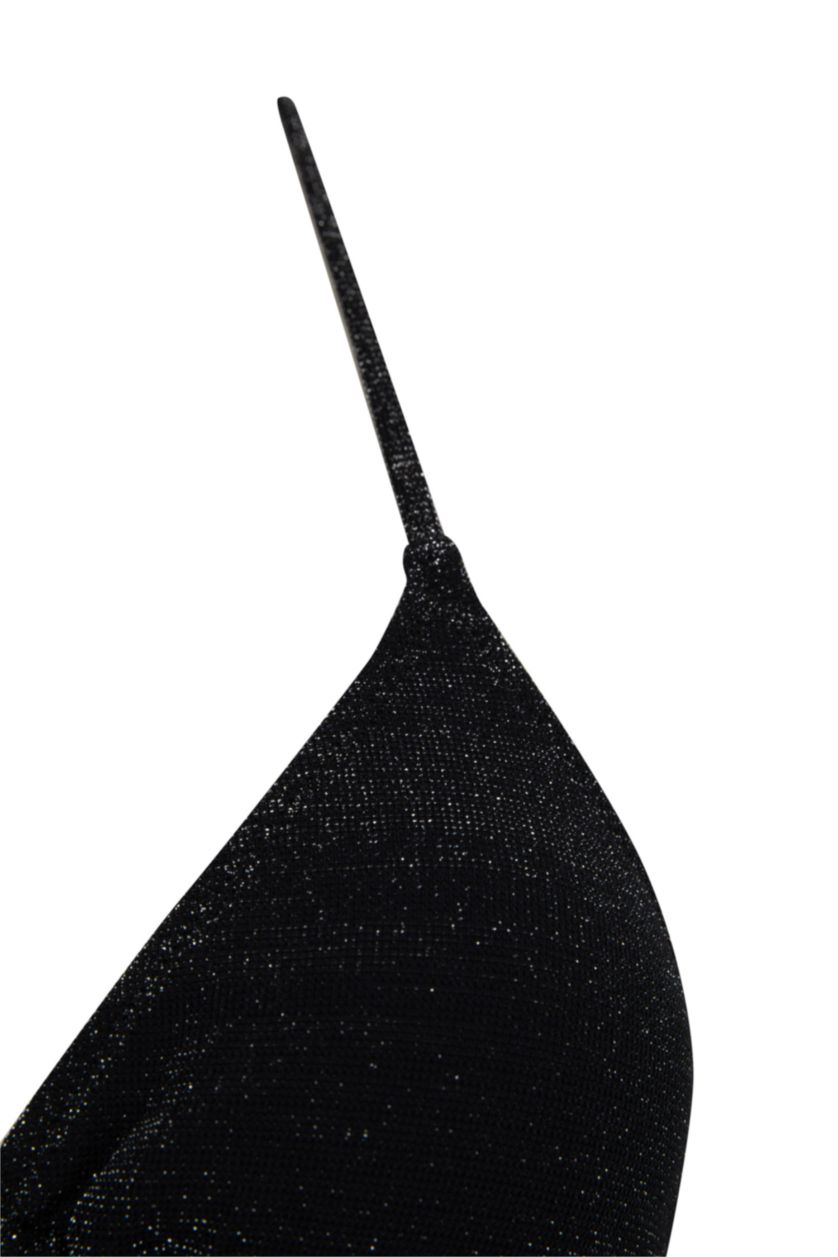 Woman Black Bikini Top