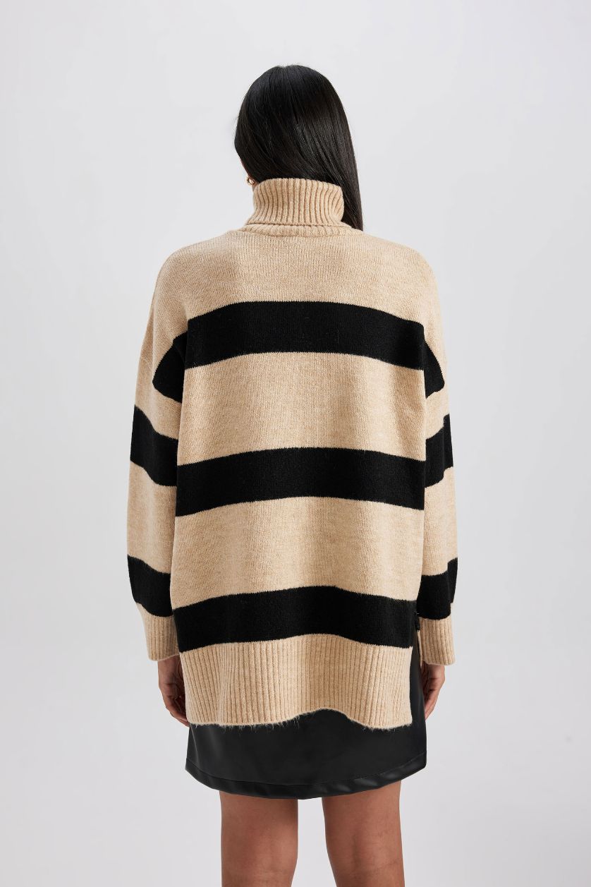 WOMAN Vison Relax Fit Turtleneck Tunic