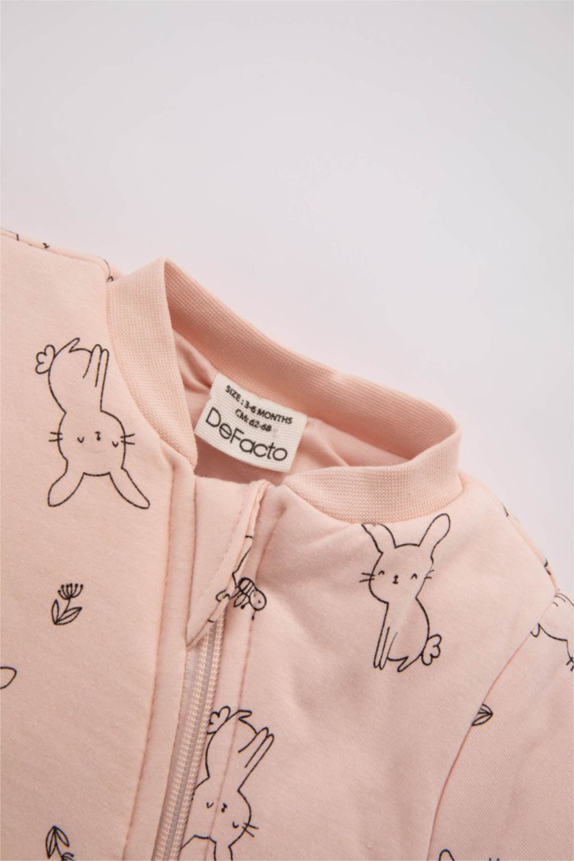 BABY GIRL Pink جمبسوت ممشط قصة عادية