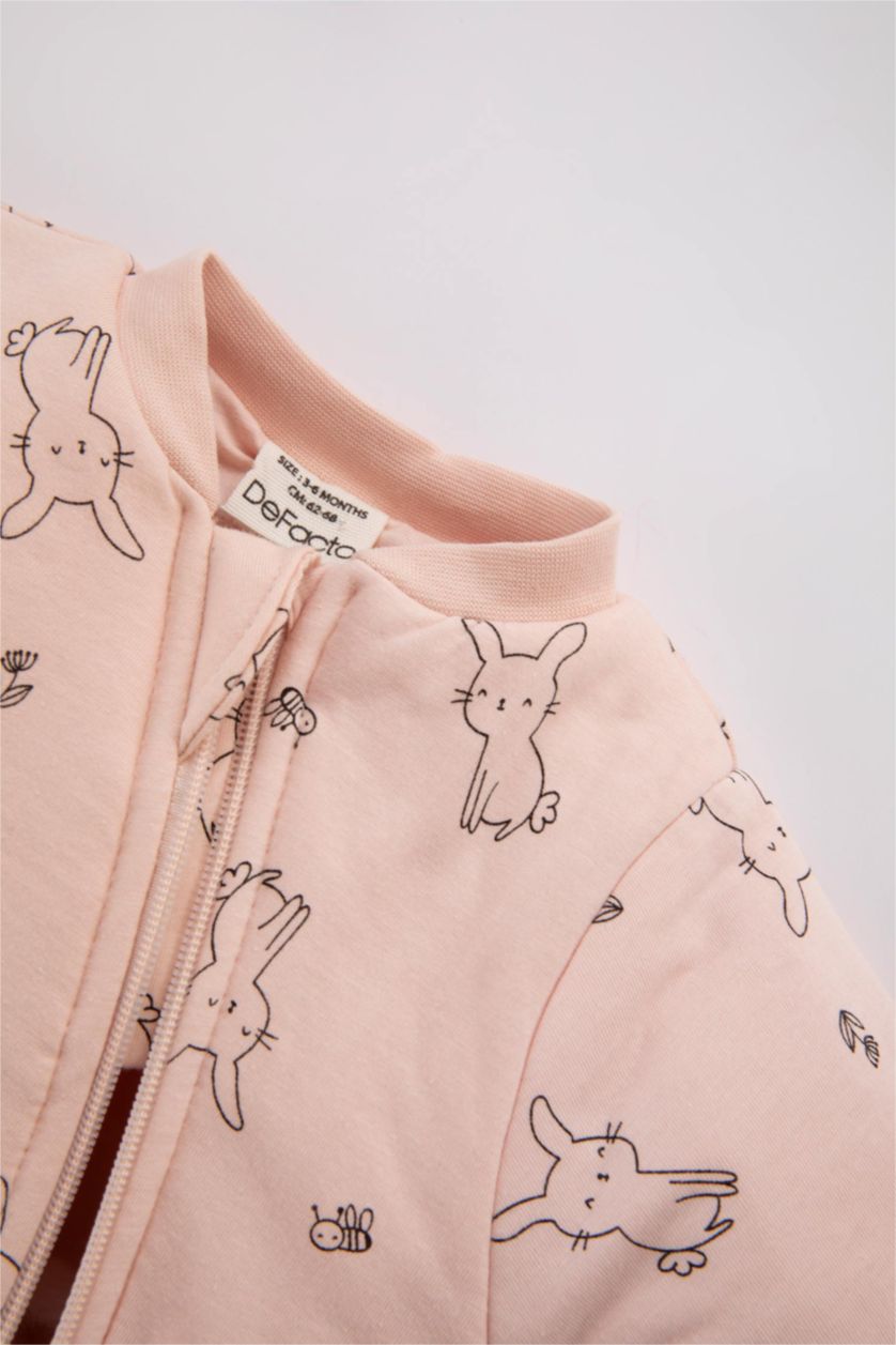 BABY GIRL Pink جمبسوت ممشط قصة عادية