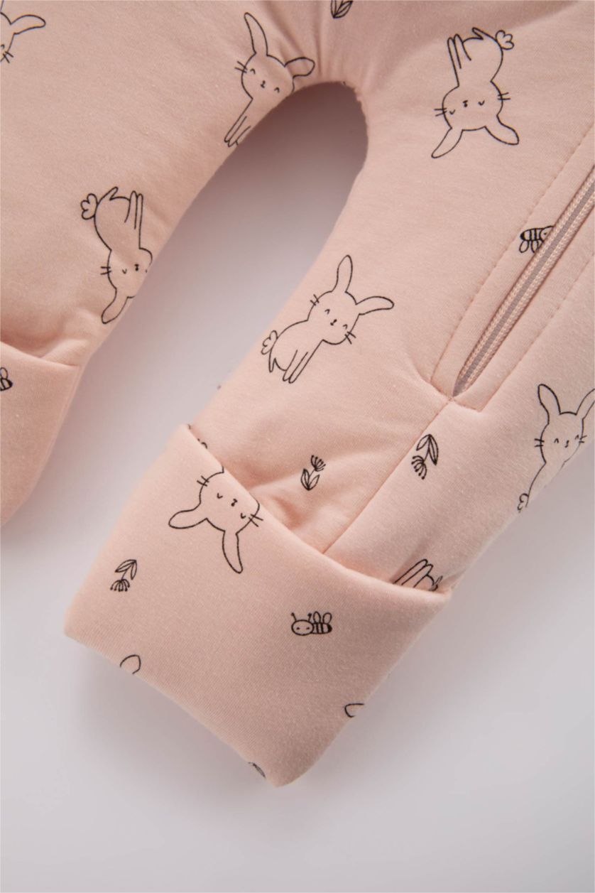 BABY GIRL Pink جمبسوت ممشط قصة عادية