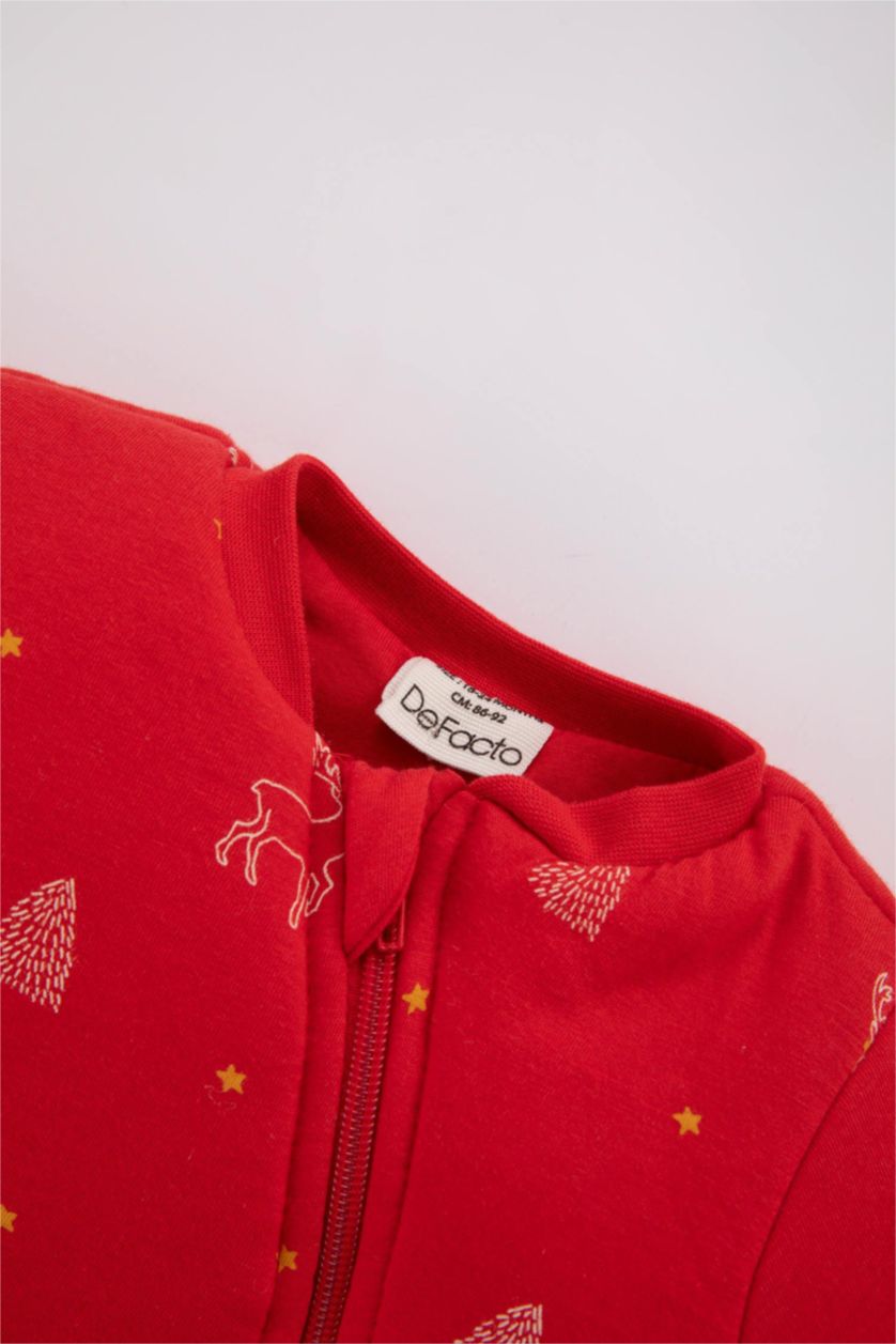 BABY GIRL Red جمبسوت ممشط قصة عادية