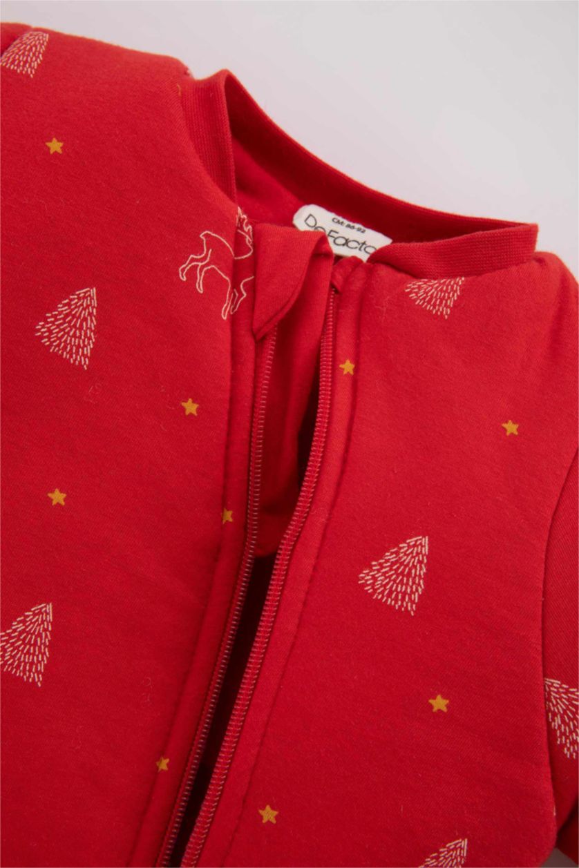 BABY GIRL Red جمبسوت ممشط قصة عادية